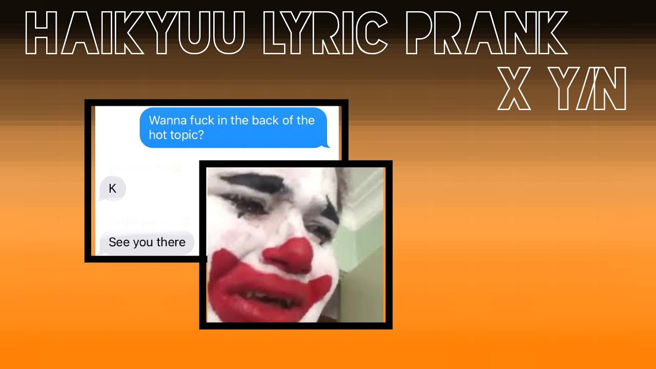 Y/n and Her Emo Boys//Haikyuu Lyric Prank x Y/N//Emo Boy by Ayesha Erotica