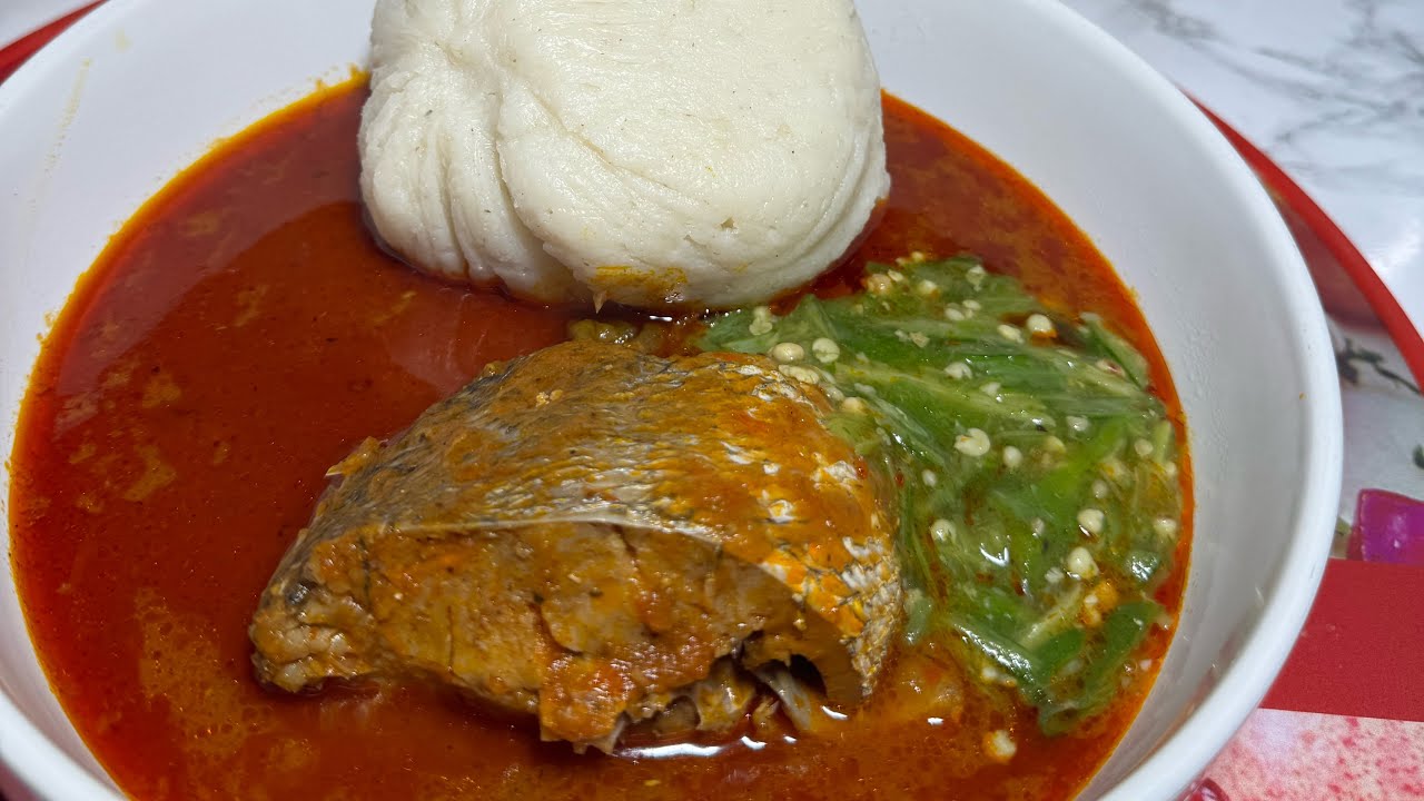 The most delicious fresh fish soup ever made #food #cooking #foodie #africansoup #freshfish #food