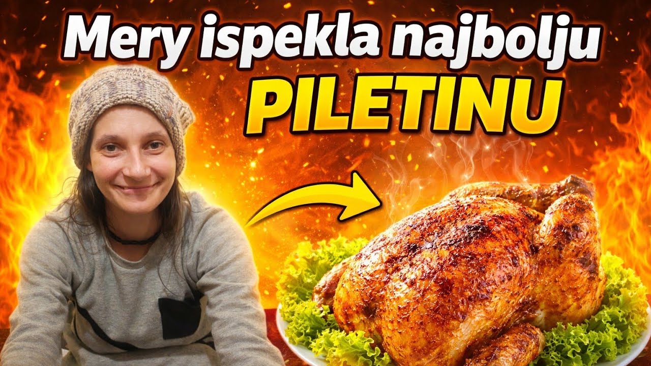 Zineta kamerman Mery prprema piletinu👌👌😅