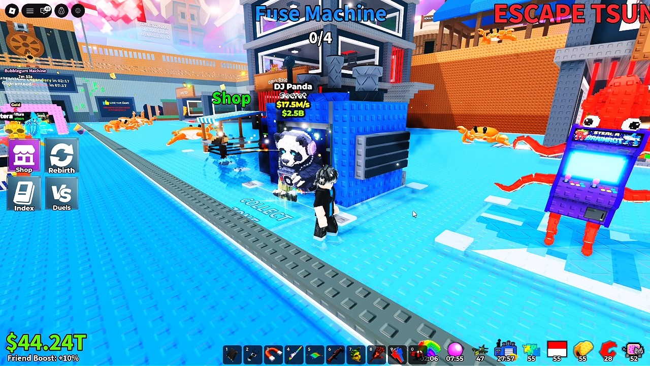 MAX LEVEL LUCKY ADMIN ABUSE
