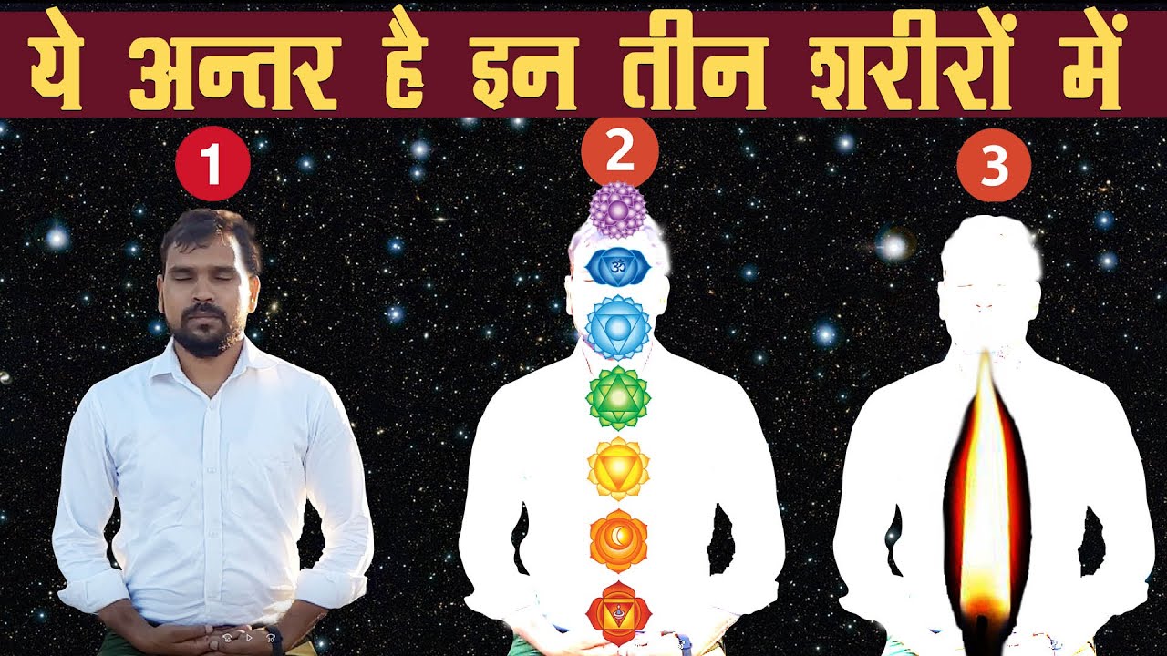 Gross body | Subtle body | Causal body | Difference between three bodies | The Difference Between Three Bodies