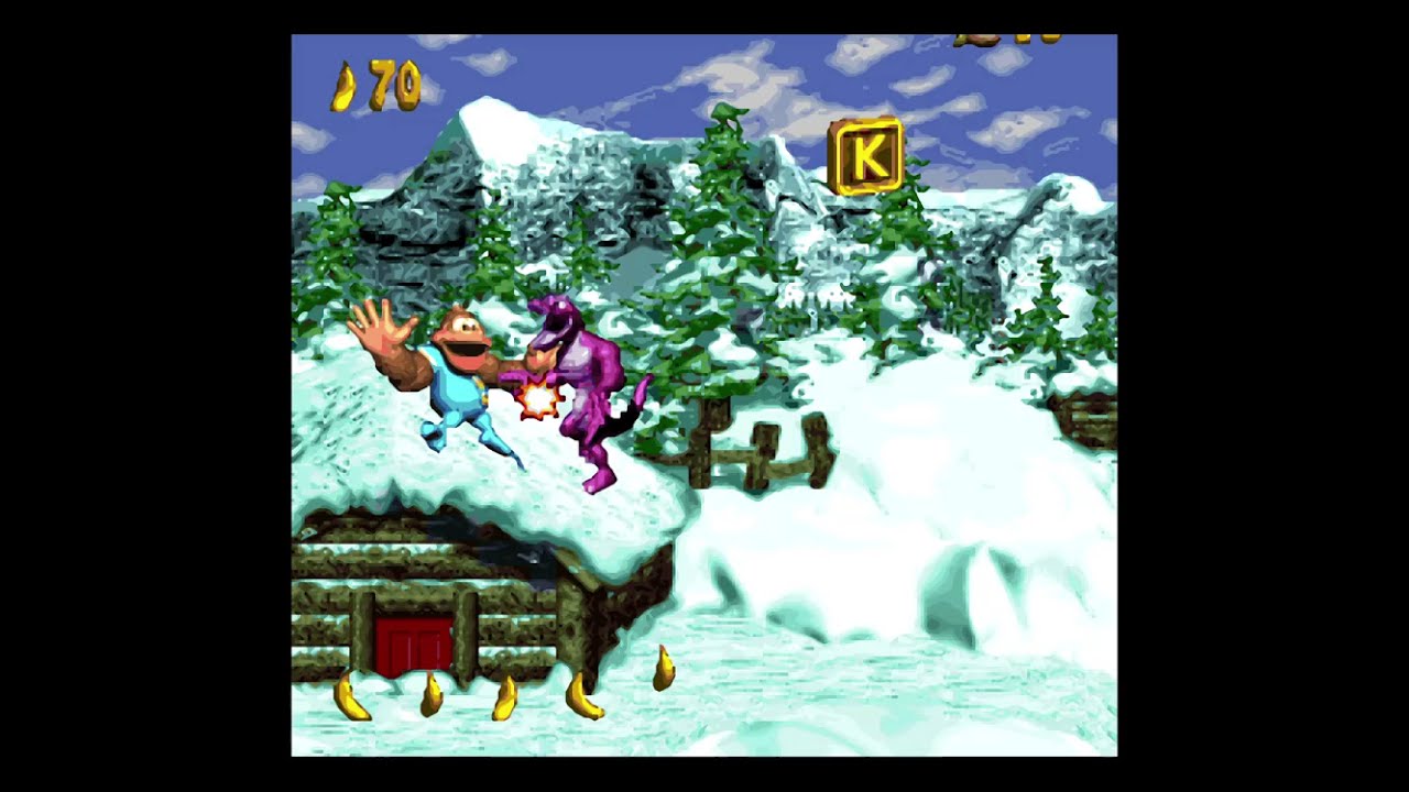 What if DKC3's death animations had DKC1's lagged frame?