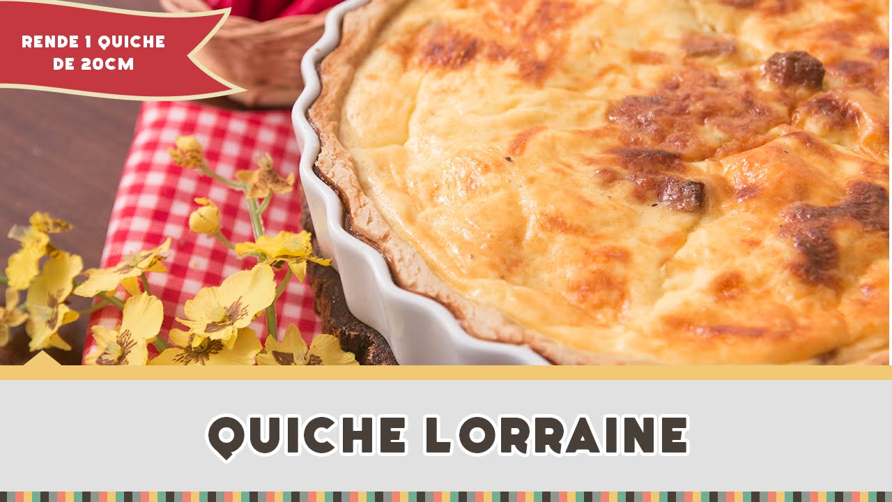 Quiche Lorraine - Receitas de Minuto #232