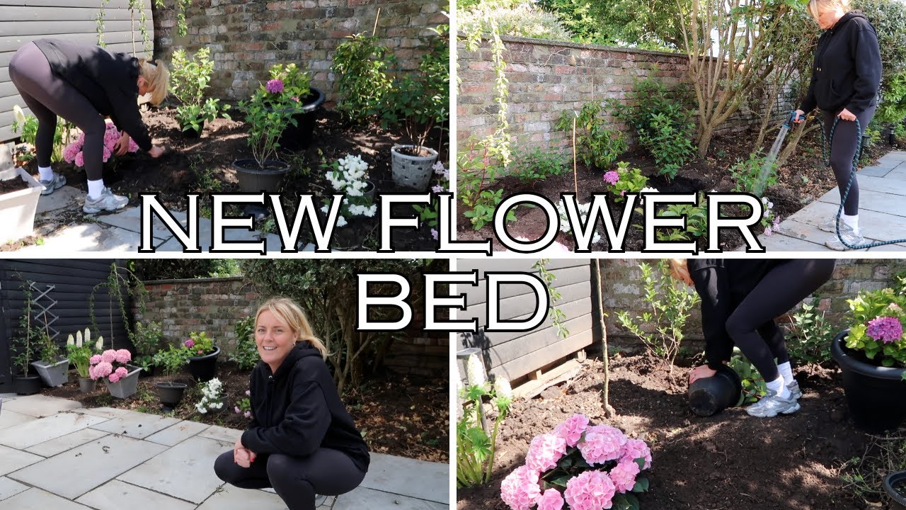 Creating A New Flower Bed In  My UK Garden
