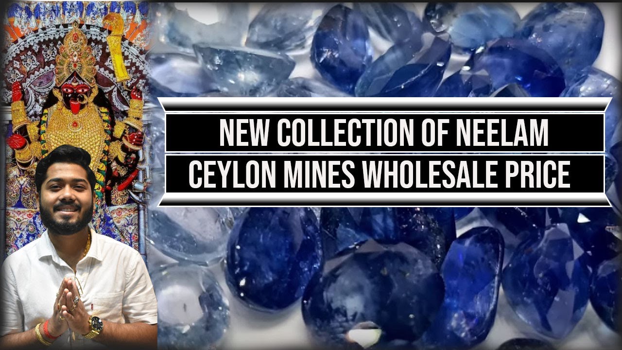 New collection Of Neelam Ceylon Collection Indra / Aparajita || Non heating non treatment Neelam 💥