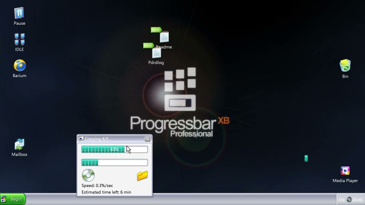 Playing a new Progressbar95 mode