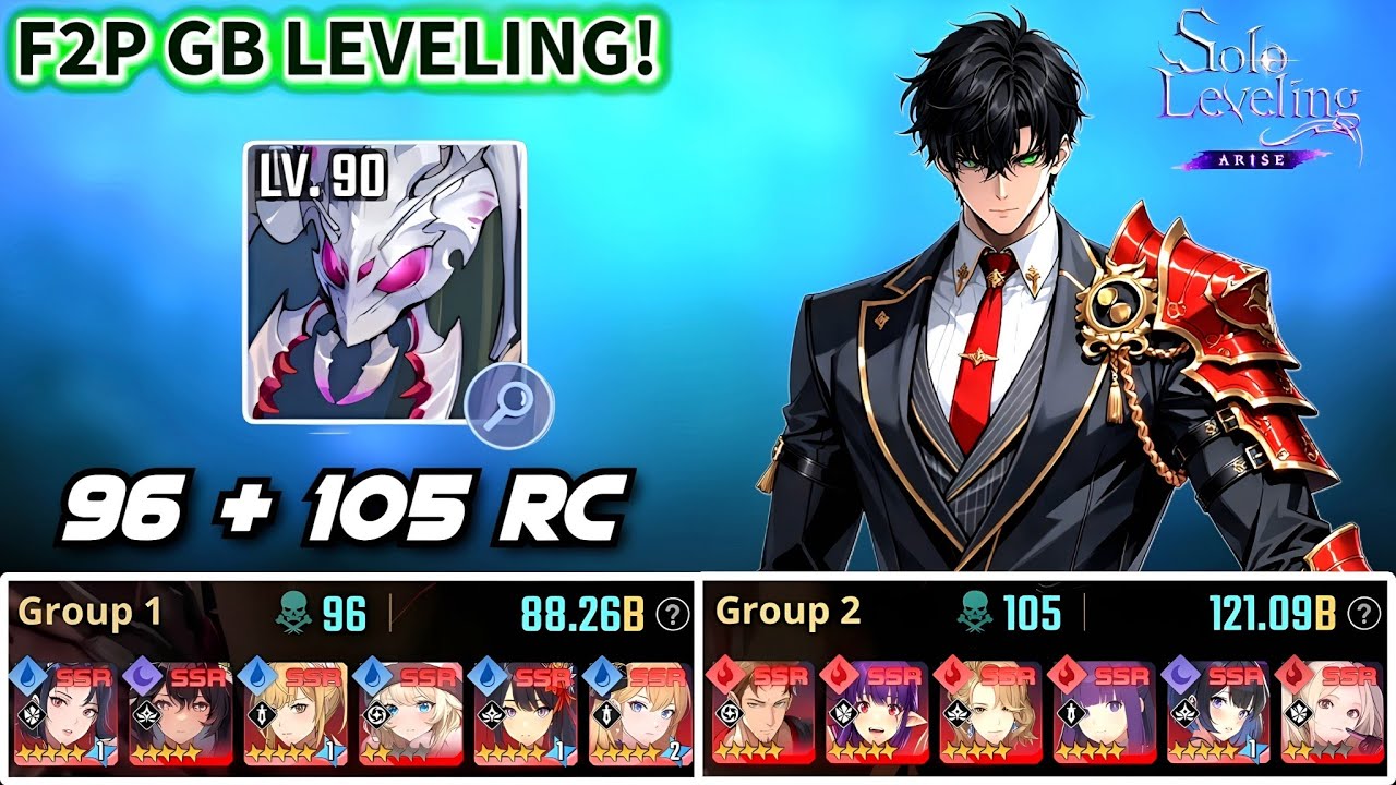 ANT QUEEN GB F2P 96 RC WATER & 105 RC FIRE OVERLOAD META GUIDE