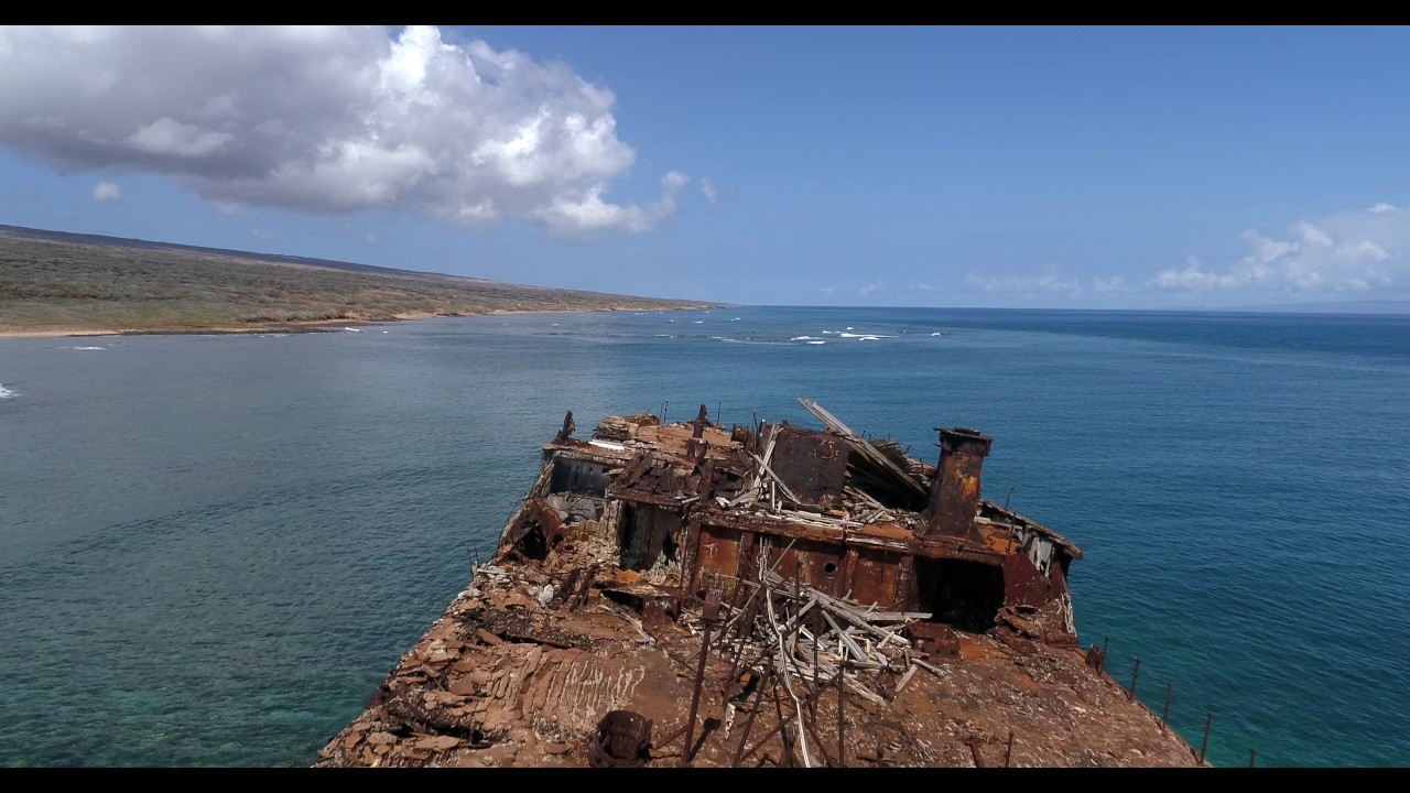 Lanai Shipwreck 4K 60fps