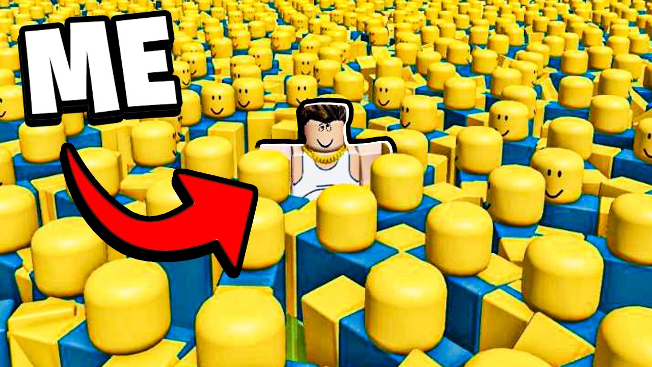 Using INFINITE NOOBS to Dominate Roblox