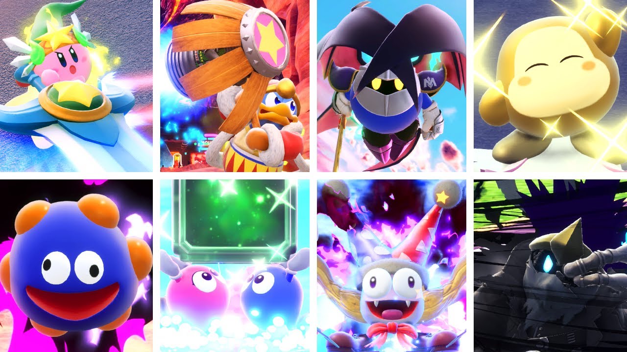 Kirby Air Riders – All Final Smashes (Specials)
