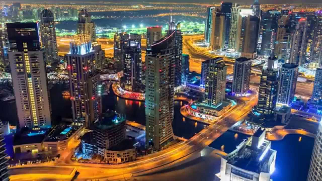 City at Night - Dubai