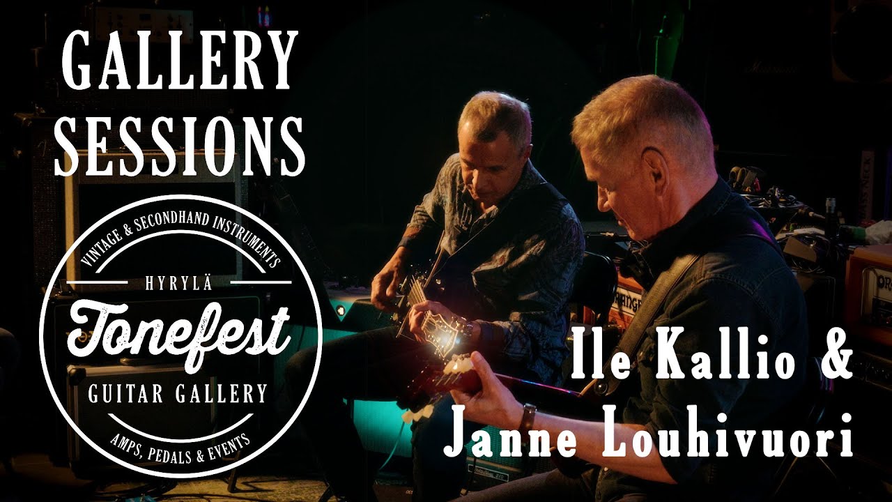 Tonefest Guitar Gallery Sessions: Ile Kallio & Janne Louhivuori 25.9.2025