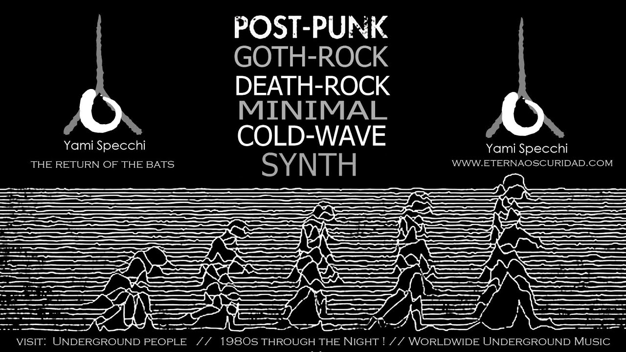 Postpunk, Gothrock, Coldwave, Deathrock, Minimal, Synth