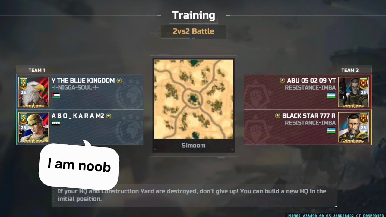 Art of war 3 || 2v2 With Noob Partner 🗿