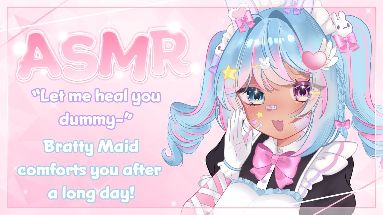 Bratty Maid Comforts You! [ASMR]