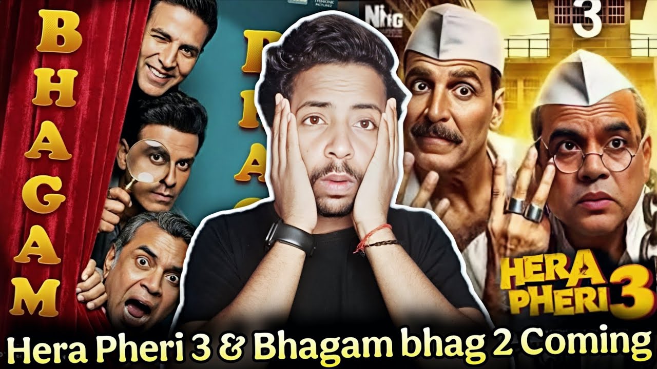 Hera Pheri 3 trailer & Bhagam bhag 2 coming 🔥 || Akshay Kumar & paresh rawal Cast announcement 2026 