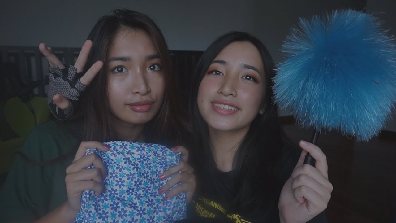Teaching my sister how to ASMR // 20 TRIGGERS✨✨