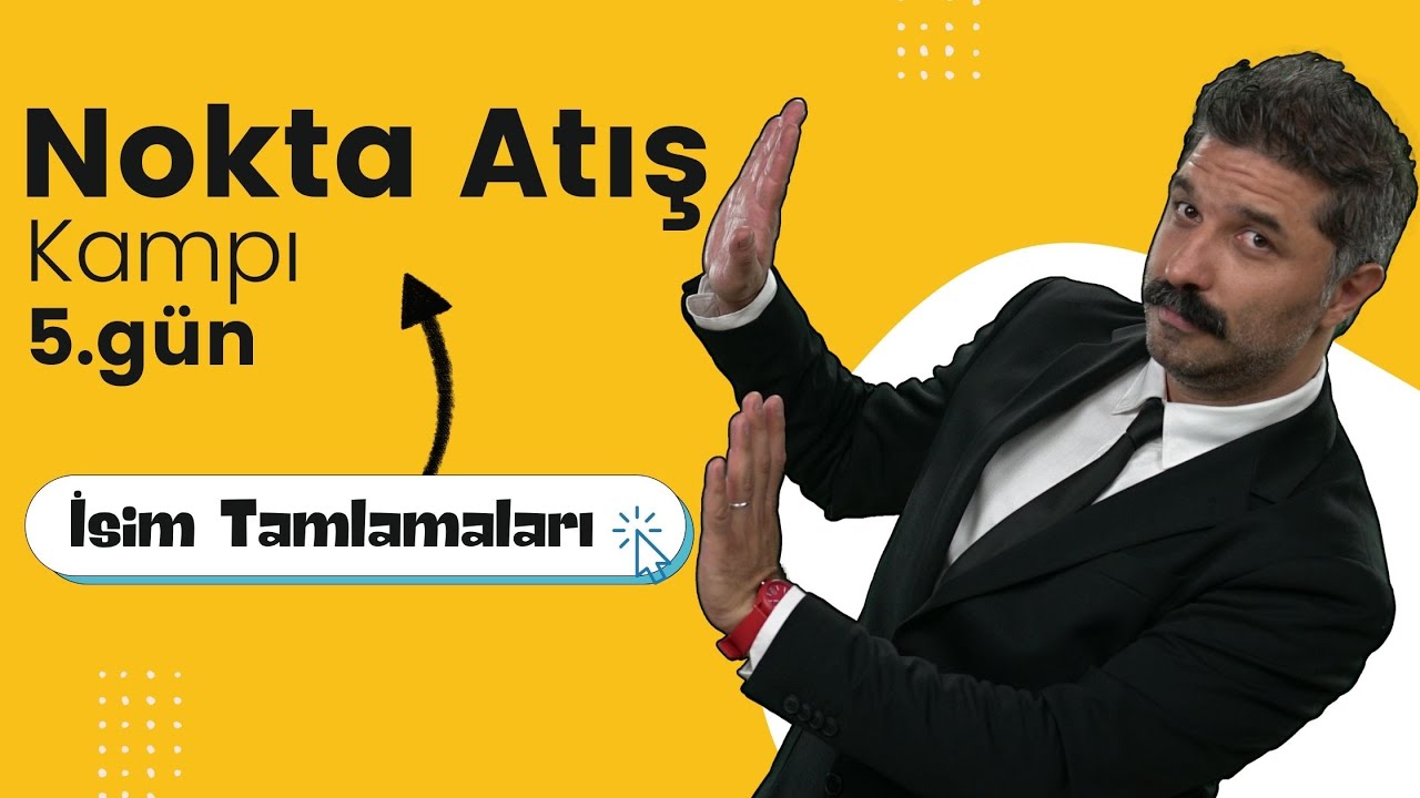 Tamlamalar / NOKTA ATIŞ KAMPI / 5.G&uuml;n / R&Uuml;ŞT&Uuml; HOCA
