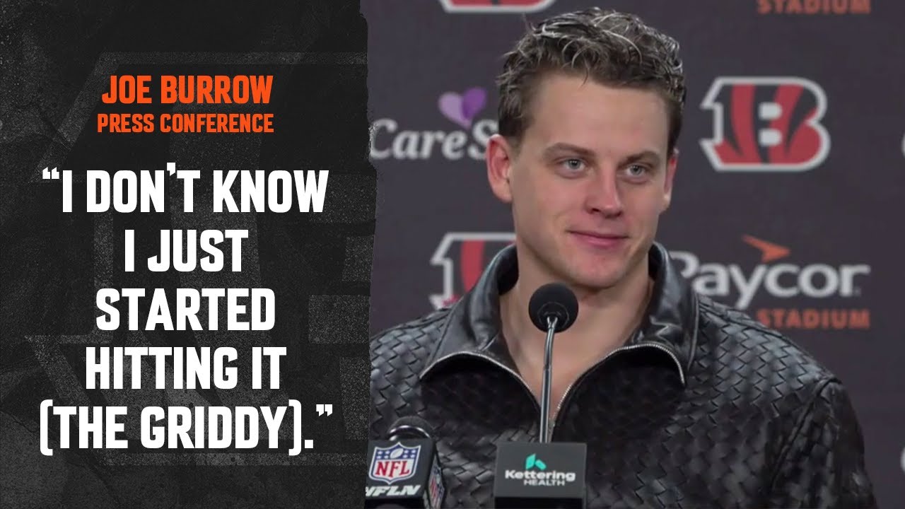 Joe Burrow Press Conference - Dec. 28