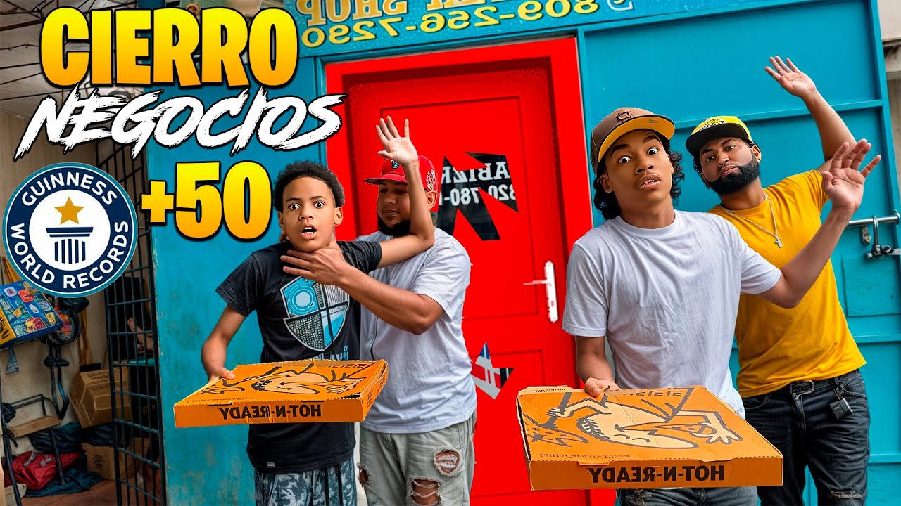 Tumba Puertas Siendo Repartidor De Pizza *SALIO MAL*