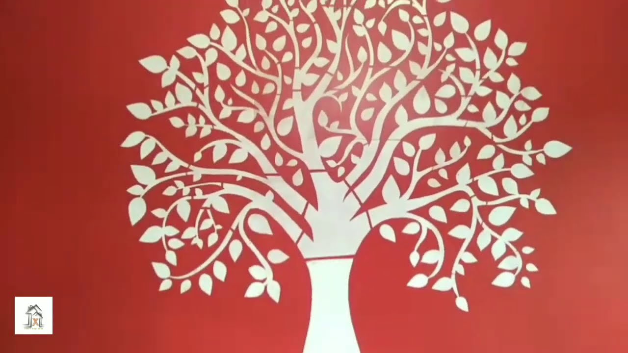 Wall Fashion 2020 | Stencil Royale Play Wall Fashion Asian Paints | Wall Art | Painting Process
