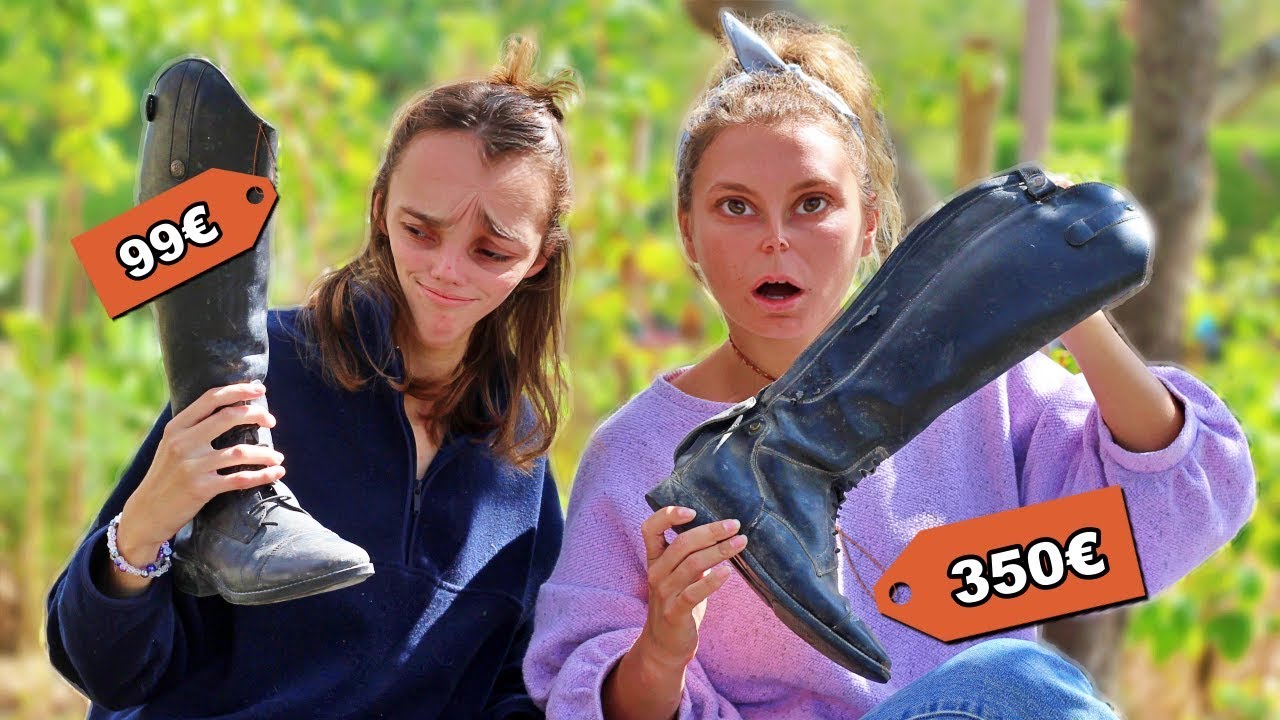 J’AI PAYÉ 50€ UNE PAIRE DE BOTTE À 400€ ? Oupsi