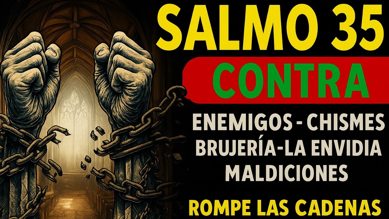 🔥 SALMO 35   PARA DESTRUIR HECHIZOS, ENEMIGOS Y TODA OBRA MALIGNA 1