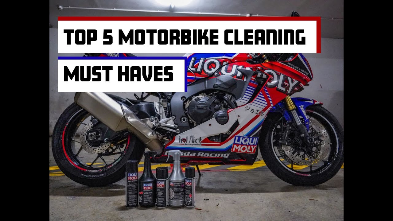 Top 5 Motorbike Cleaning Must Haves - Liqui Moly Kit