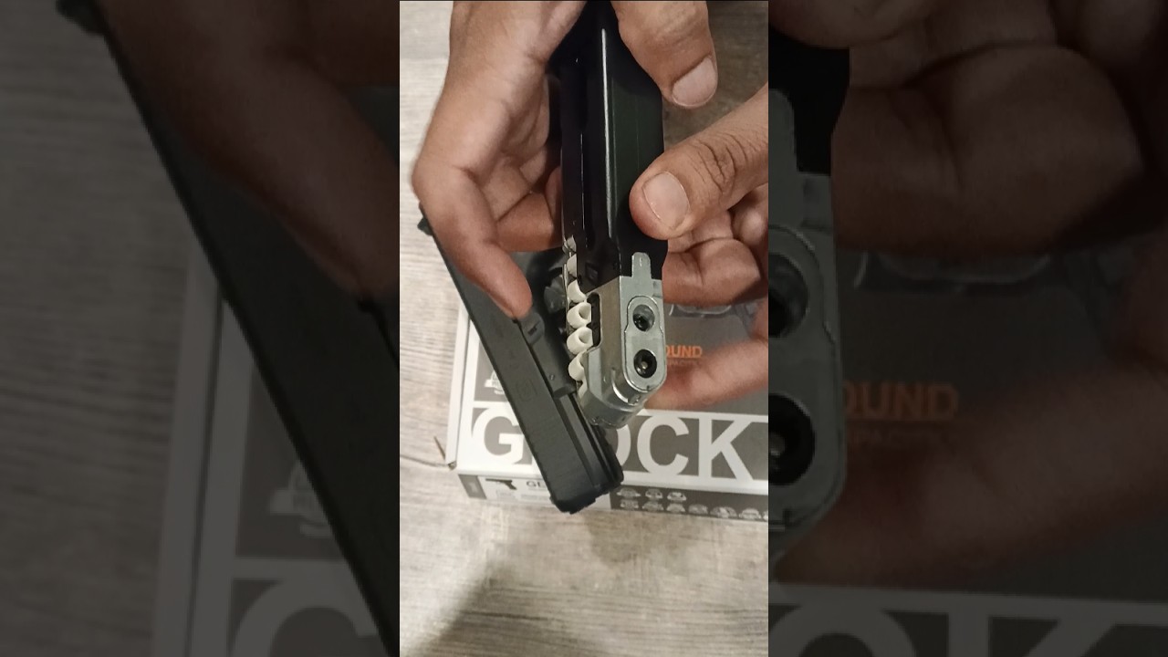 Glock 17 Gen 5 .177 pellets airgun #airguns #airsoft #airpistol #shortsvideo #pellets #airsoft