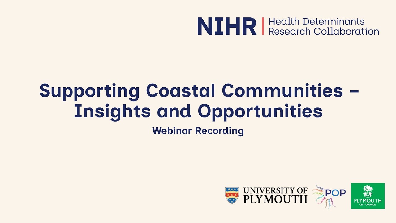 Supporting coastal communities – Insights and opportunities
