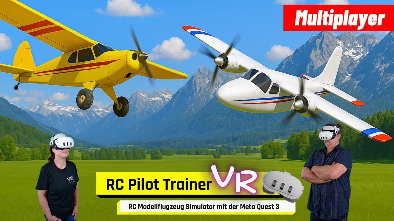 Entdecke die Welt des Modellfliegens mit: RC Pilot Trainer VR | Meta Quest 3 #vr #metaquest3