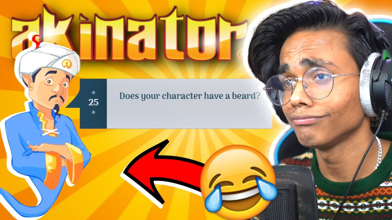 AKINATOR TROLLED ME | Bixu