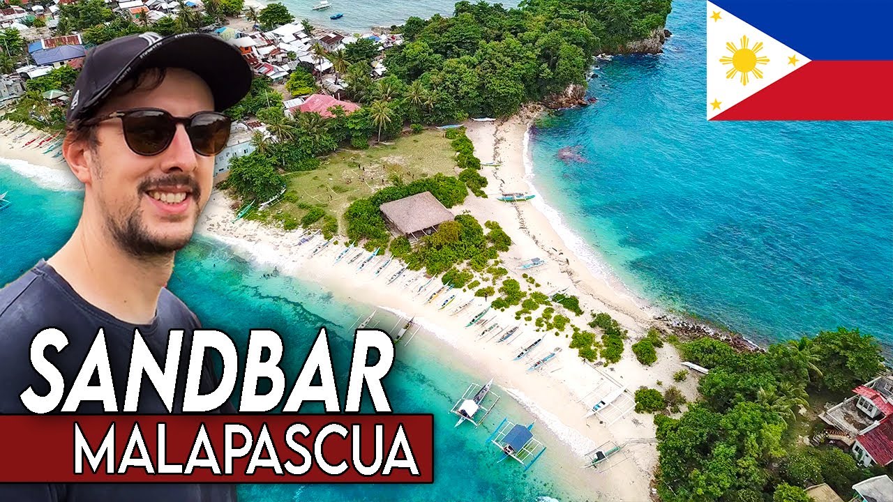 Unexplored SANDBAR in Malapascua Philippines 🇵🇭 (Guimbitayan Beach) CEBU