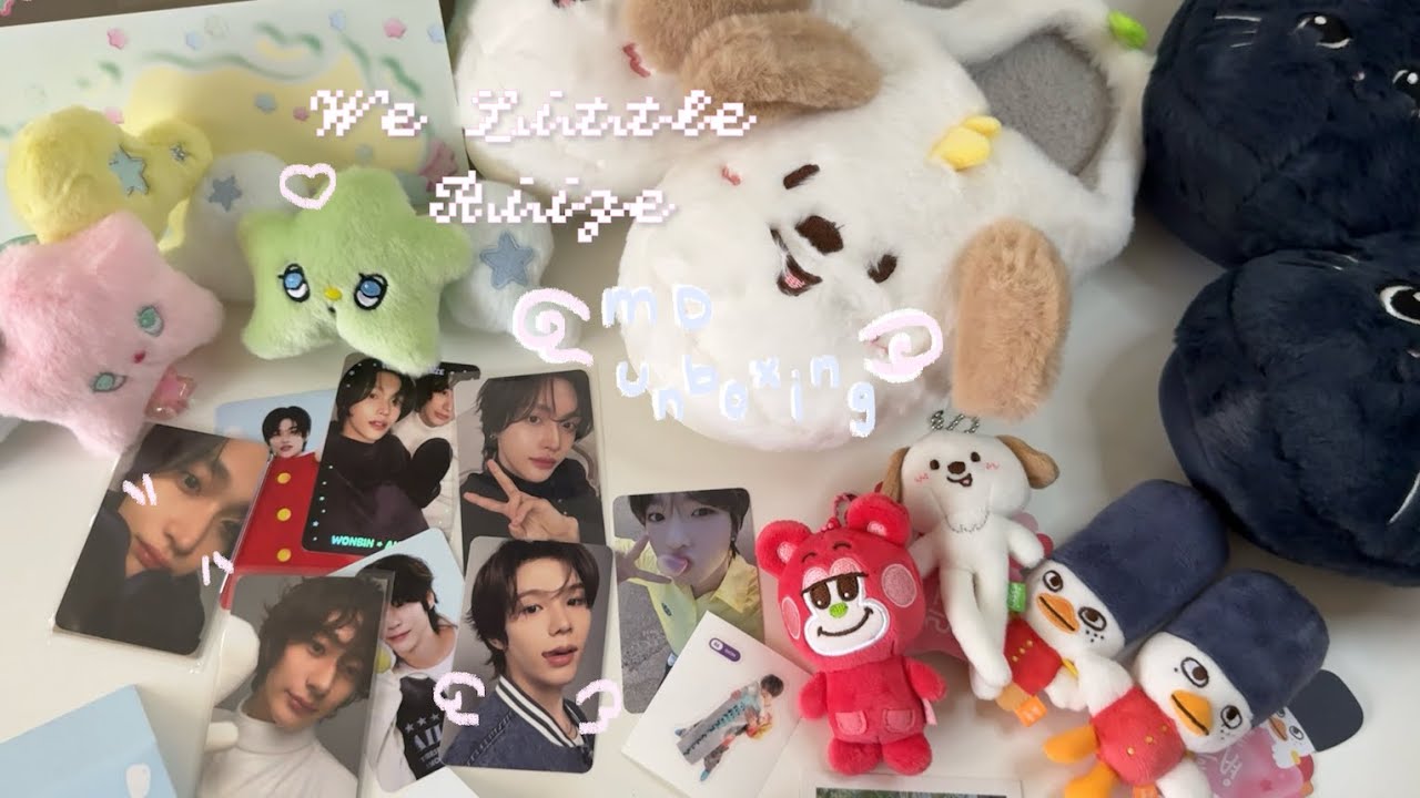 [BRIIZE VLOG] WE LITTLE RIIZE pop up md unboxing + nct wish album