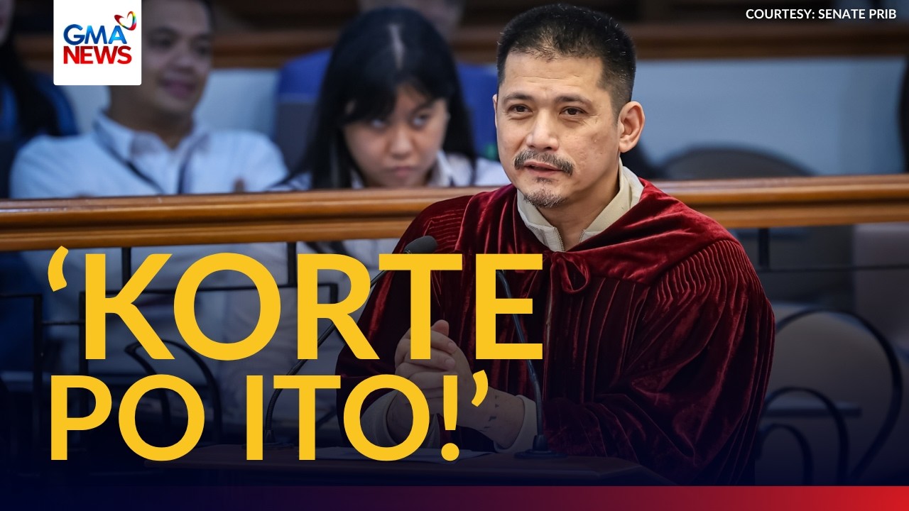Nanonood sa impeachment court, umingay sa pagtatanong ni Sen. Robin Padilla | GMA News