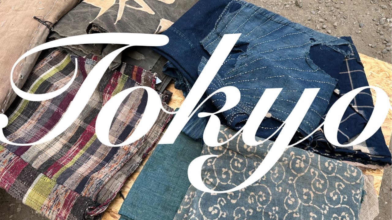 Antique Fabric Shopping in Tokyo