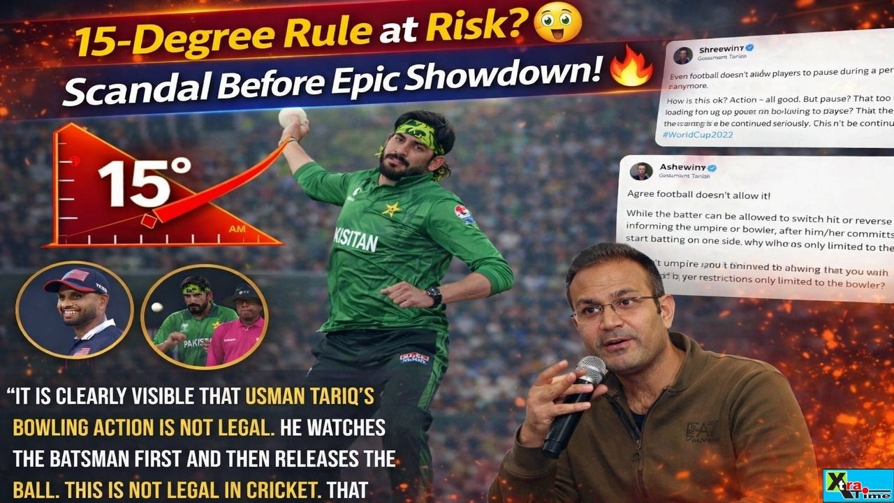 IND vs PAK। Usman Tariq’s ‘Chucking’ & Unusual Pause-and-Sling Bowling Action Storm Before Big Clash