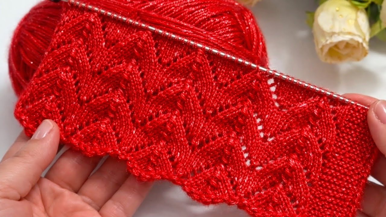 Two-needle showy knitting pattern / vest and cardigan knitting patterns