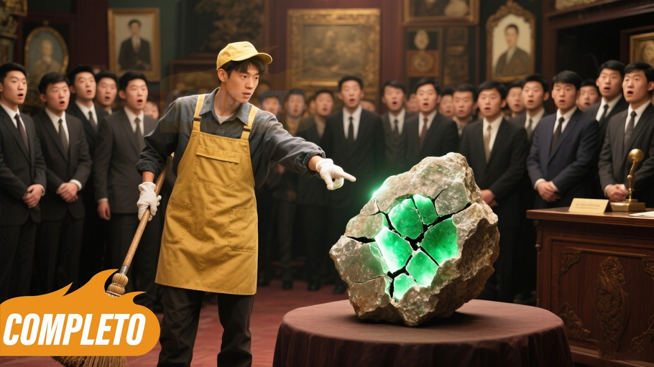 &iexcl;Barrendero con ojos divinos ve diamantes en piedras baratas!&iexcl;Cambia su destino y vuelve millonario!