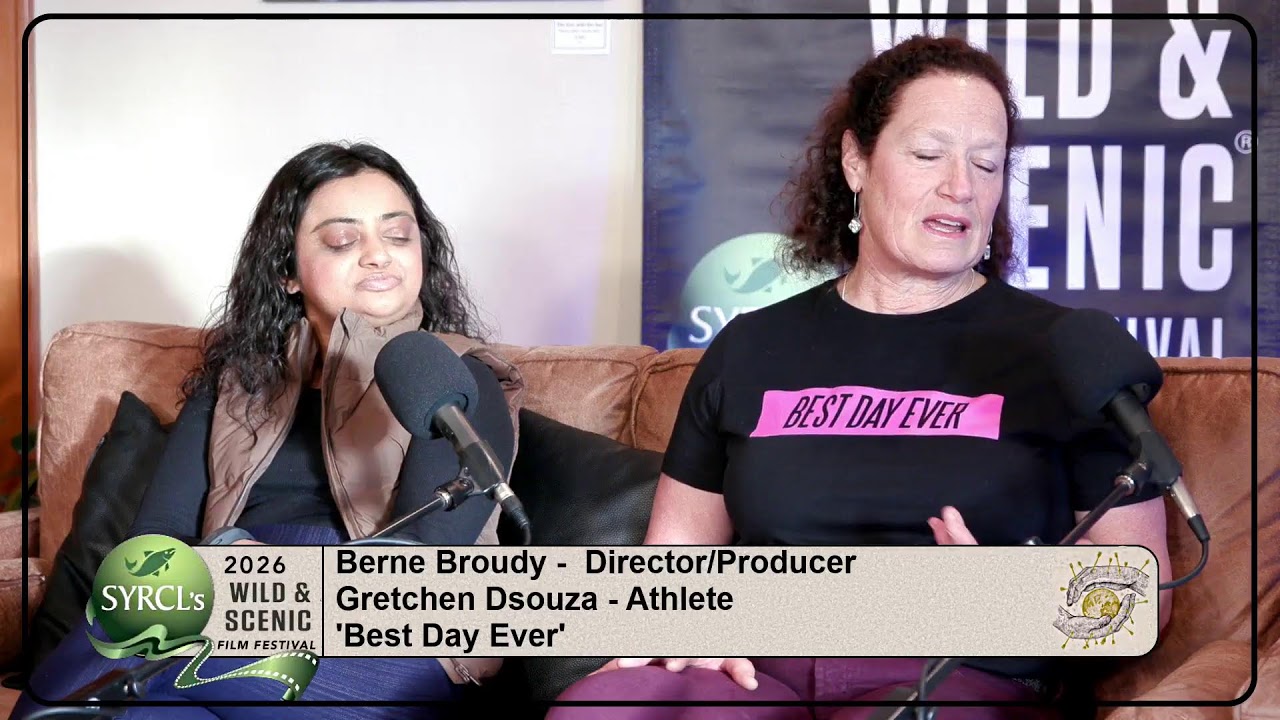 26 WSFF Media Lounge  - Berne Broudy -  Director/Producer Gretchen, Dsouza - Athlete 'Best Day Ever'