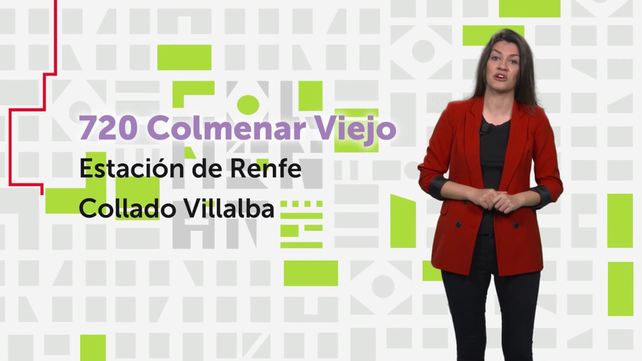 Recorrido Linea 720 Colmenar Viejo
