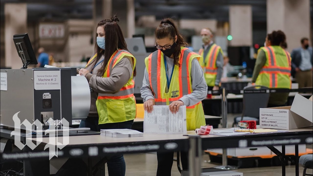 Officials vow to count every vote in Pennsylvania