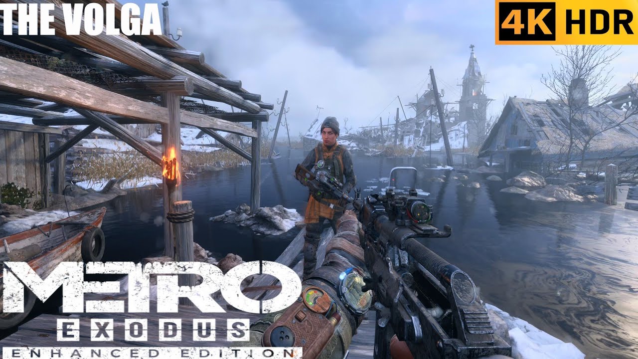 Metro Exodus THE VOLGA Full Game Walkthrough [ No Commentary ] 4K HDR PC