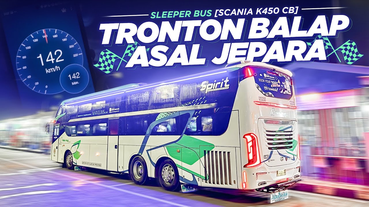 TRONTON BALAP SCANIA K450CB Tembus 140Km/H‼️  Trip Rimba Raya Jepara - Jakarta #2