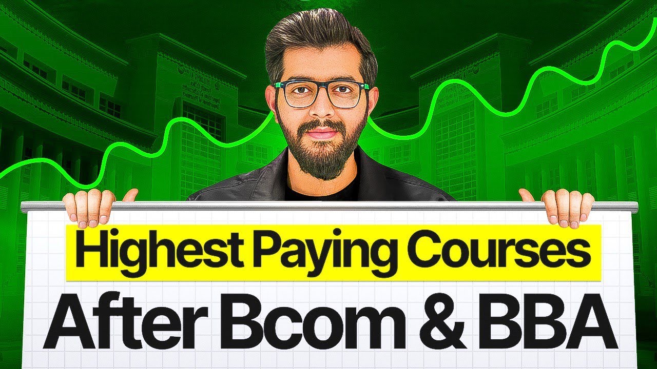 Highest Paying Careers after Bcom, BBA and other Commerce Degrees