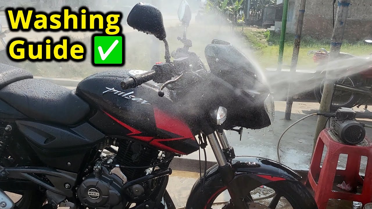 Bike Washing Guide ✅ Wash a Motorcycle Properly | মোটরসাইকেল ধোয়ার সঠিক উপায়