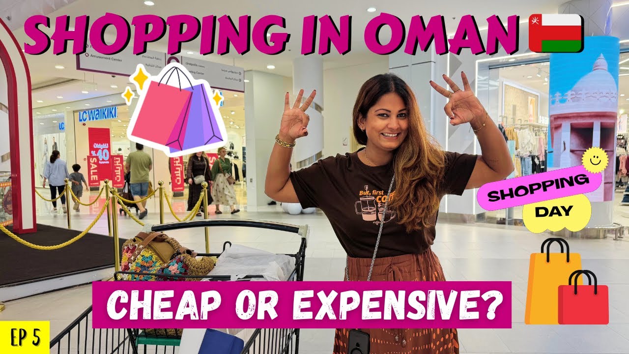 Shopping in Muscat Using the World’s 3rd Strongest Currency, the Omani Rial | Ep 5 | Oman 🇴🇲 Vlog