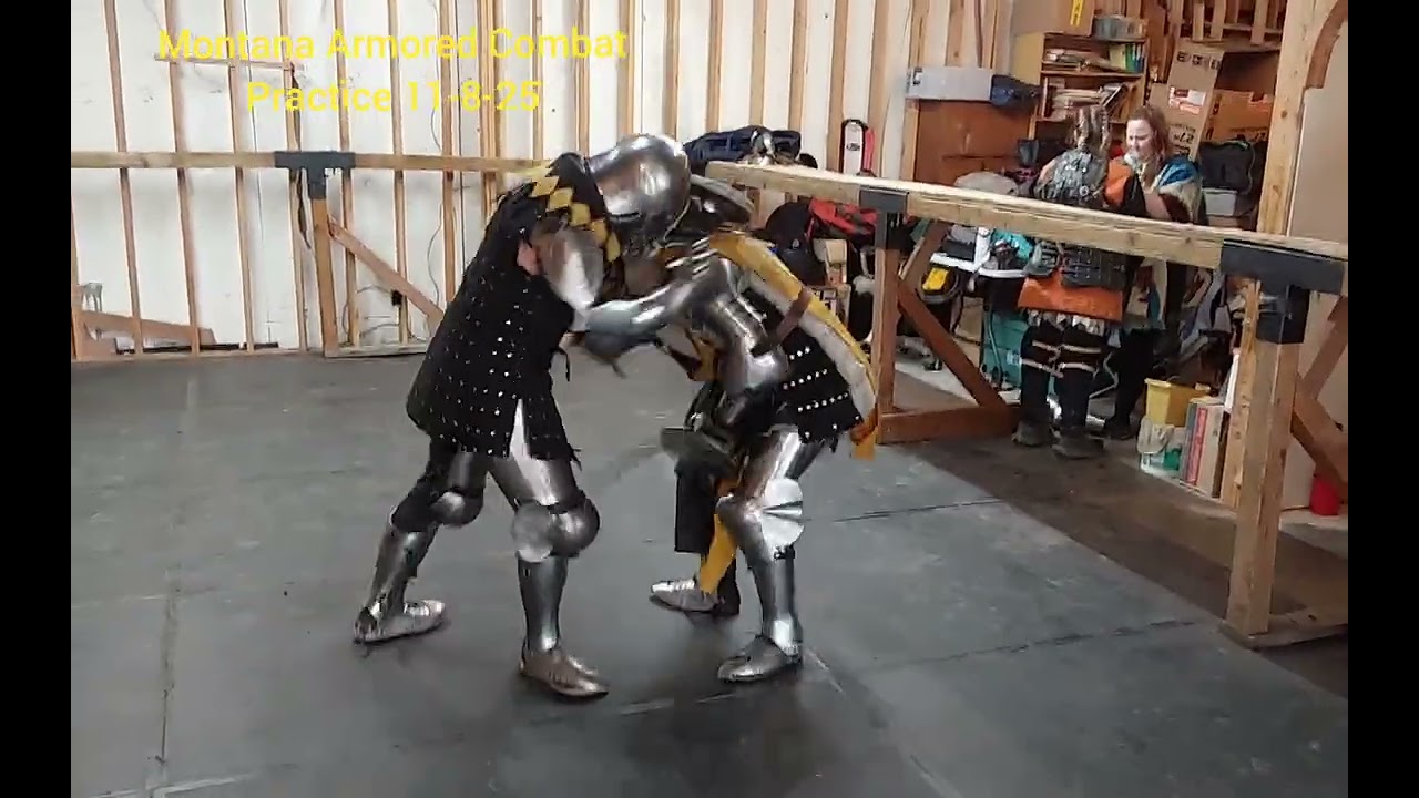 Montana Armored Combat Practice 11-8-25
