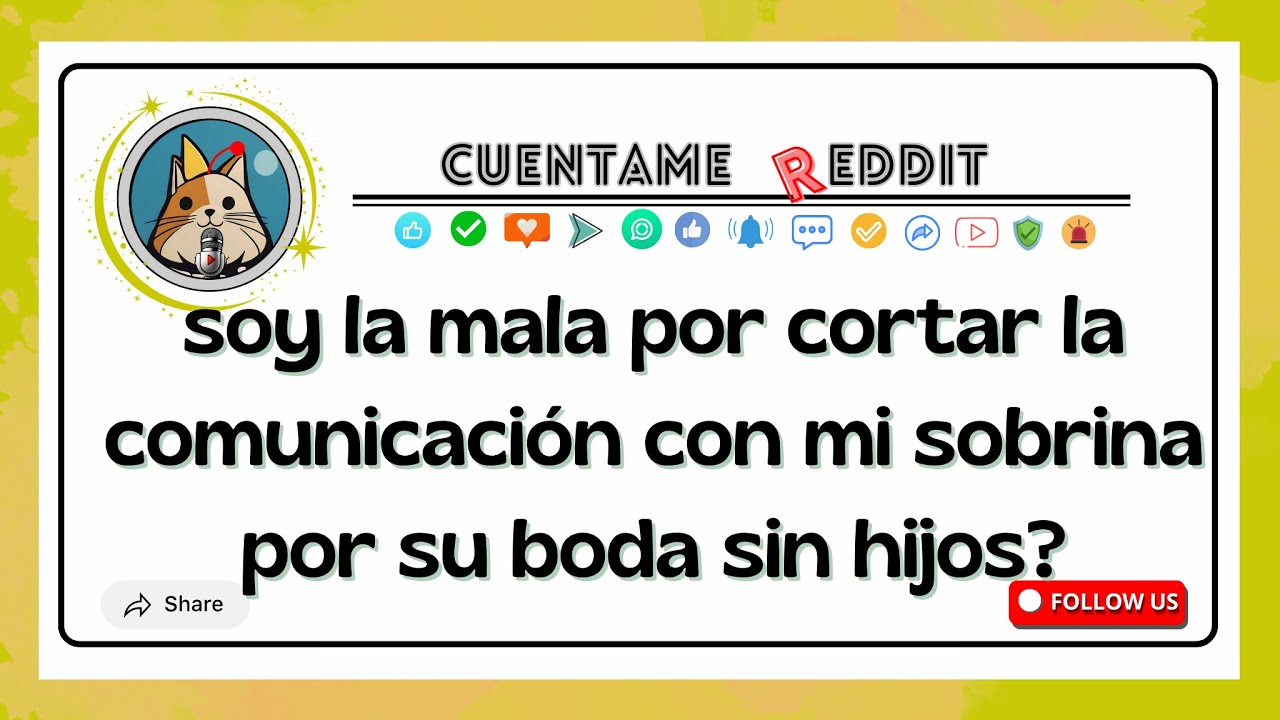 Cortamos a nuestra sobrina por su boda sin niños #reddit #boda #casosdefamilia #historiasreddit