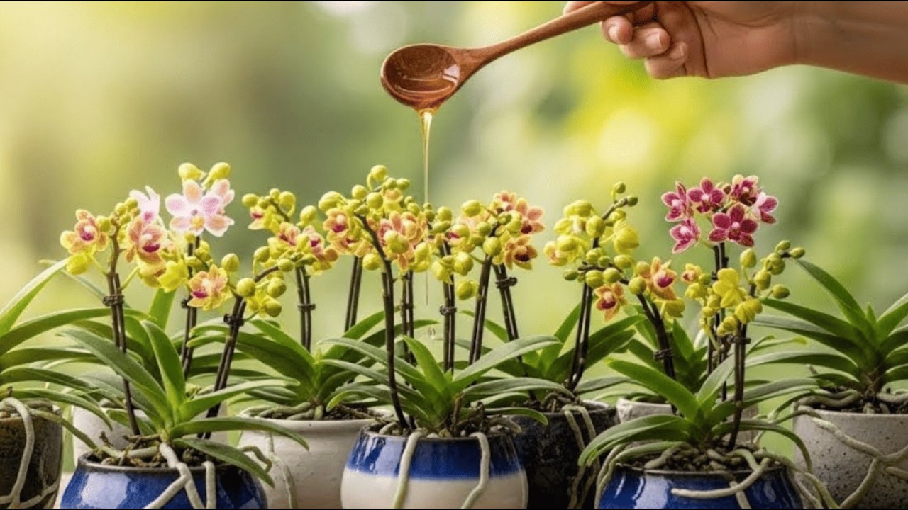 Just One Spoon Is Enough – Watch My Orchids Grow Roots and Bloom Every Day